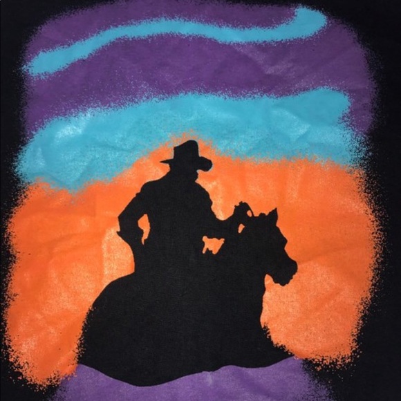 Vintage 90’s Western Cowboy long sleeve - Picture 3 of 3